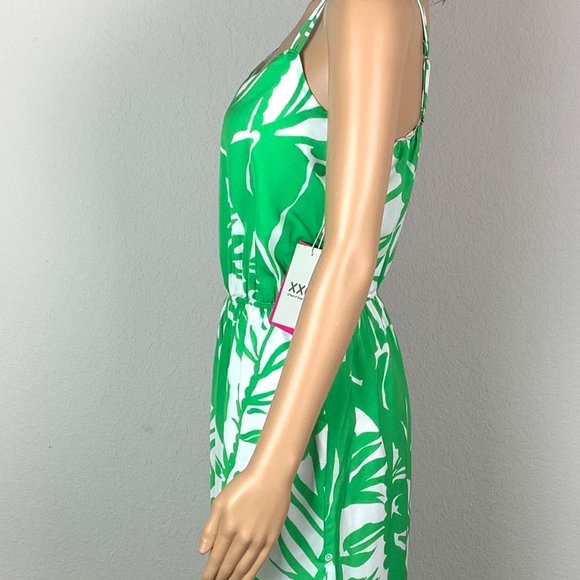 NWT LILLY PULITZER Target Green Leaf Jumpsuit - Picture 5 of 8